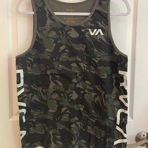 Men's Camo RVCA Tank Top - size S